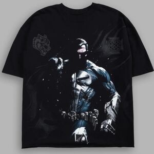 Darc Sport "Punisher" Grunge Mid - Lenght Raw Hem Tee